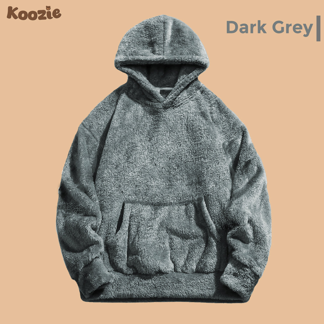 Koozie Fluffy Hoodie