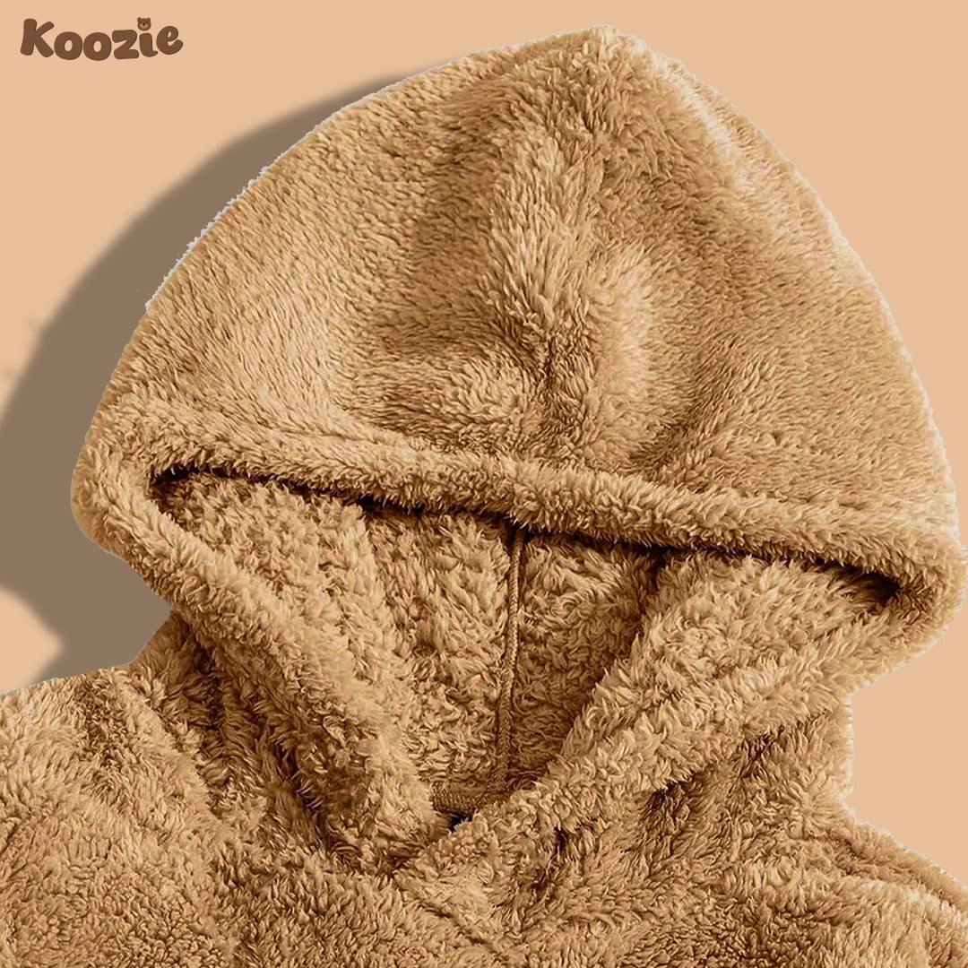 Koozie Fluffy Hoodie